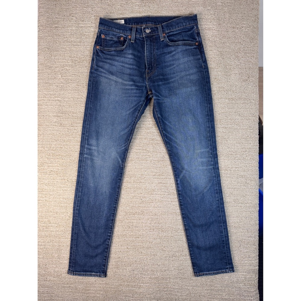 Levis Premium 511 Slim Fit Blue Denim Jeans Mens 31x30 Medium Wash
